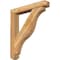 Ekena Millwork Funston Craftsman Rough Sawn Bracket w/ Offset Brace, Western Red Cedar, 6"W x 36"D x 40"H BKT0604X36X40FST04RWR - alternate 1